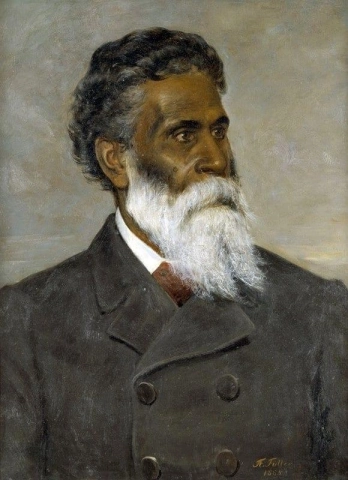 Barak último jefe de la tribu de los aborígenes Yarra Yarra 1885