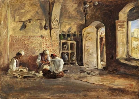 Algerin sisustus noin 1887