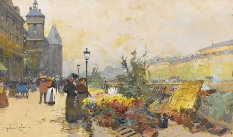 El mercado de las flores La Cité