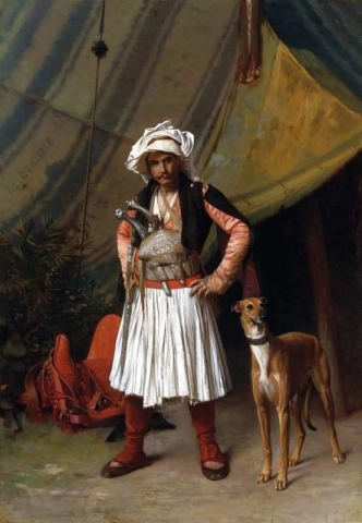 A Bashi-bazouk And His Dog 1867-69