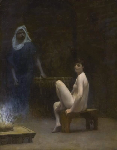 After The Bath Ca. 1889