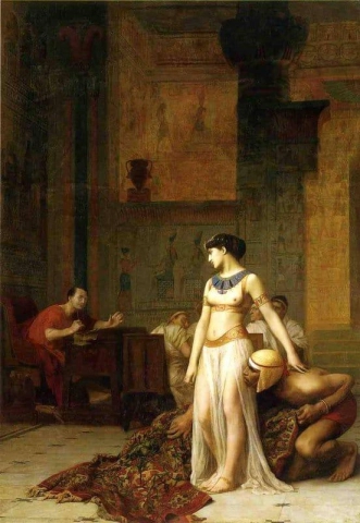 Цезарь и Клеопатра 1866 г.