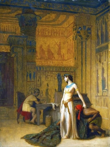 Cleopatra en Caesar