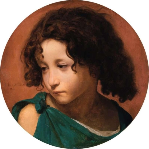 Ritratto di un giovane ragazzo 1844