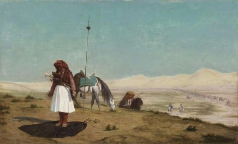 1864년 사막에서의 기도