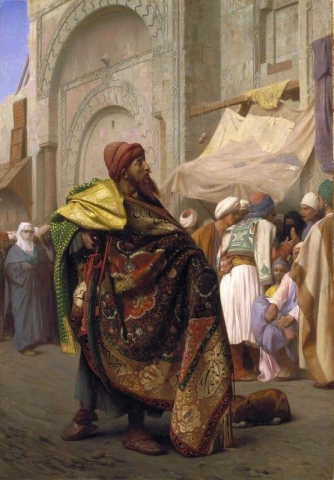 카이로의 카펫 상인 1869