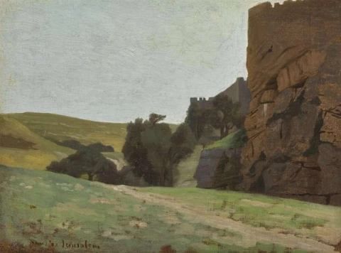 The Walls Of Jerusalem Ca. 1861