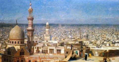 Utsikt över Kairo