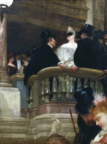 El baile de la ópera 1886