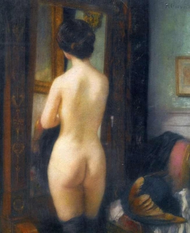 Desnudo a la psique 1910