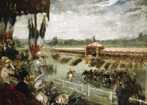 Desfile en Longchamp