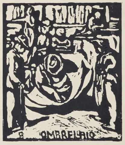 Das Ombrellaio. - Der Schirmflicker ca. 1920
