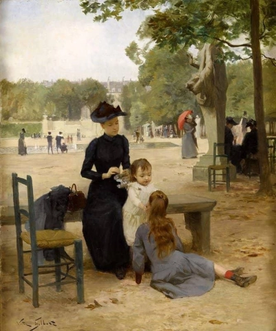 パリ リュクサンブール公園
