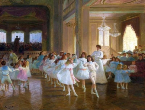 The Children S Dance Recital At The Casino De Dieppe