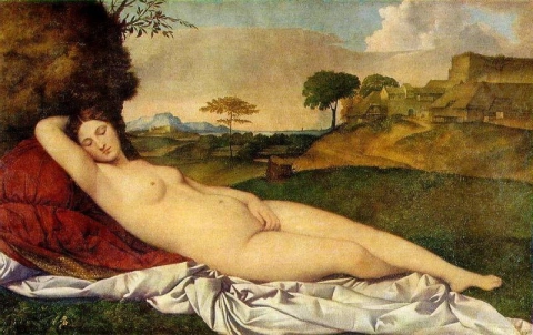 Джорджоне Венера спит