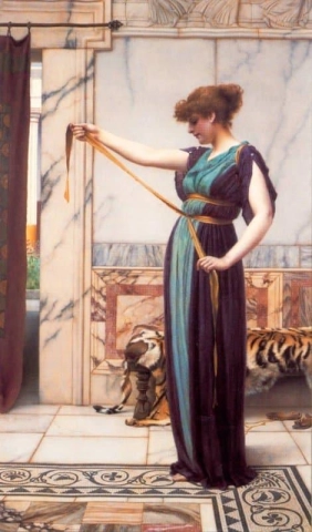 Uma Dama Pompeia 1891