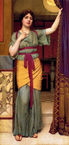 Een Pompeiaanse dame 1916