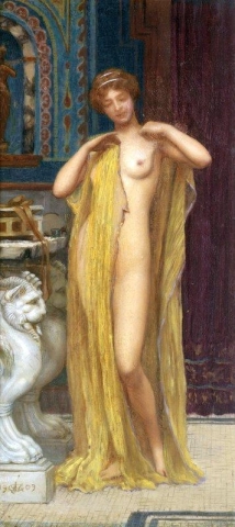 Phyrrha etter badet hennes 1903