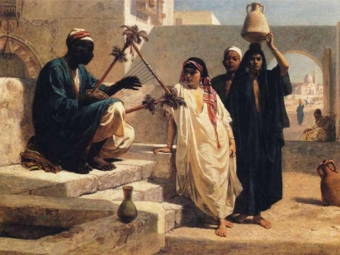 Het lied van de Nubische slaaf 1863
