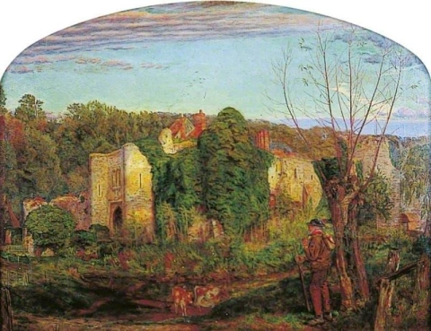 Замок Аллингтон Мейдстон Кент 1865 68