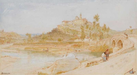 La Certosa cerca de Florencia 1886