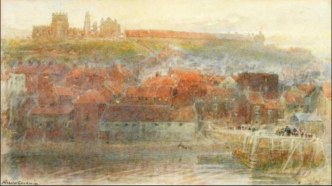 Whitby Harbour und Abbey