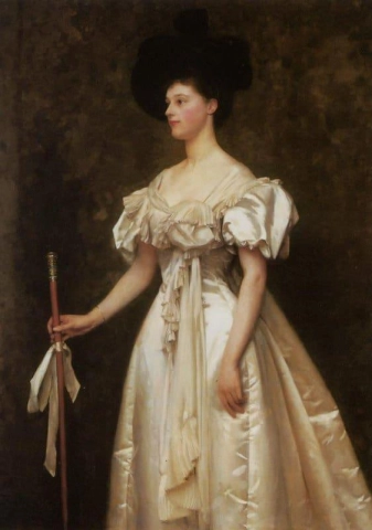 A Portrait Of Miss Winifred Grace Hegan Kennard 1893