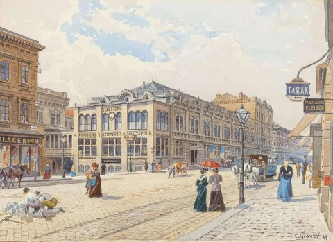 マリアヒルファー通りのシュヴェンダー コロッセオ 1897