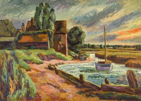 Estuario al tramonto 1925
