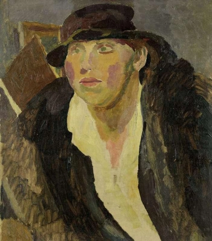 Портрет доктора Мари Моральт 1919