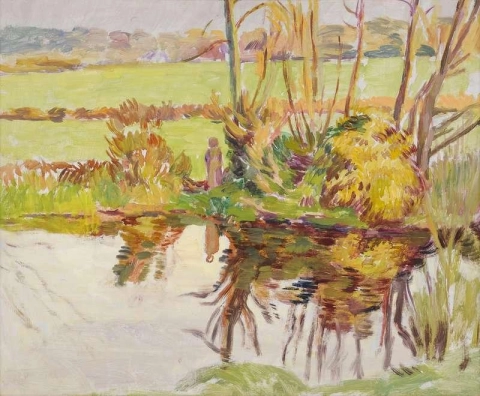 The Pond At Charleston Ca. 1955