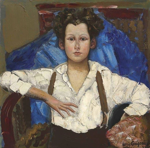 Portrait Of A Young Boy Ca. 1930s