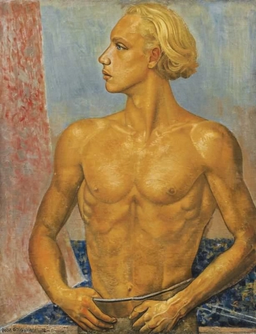 Retrato del hijo del artista Ca. 1931