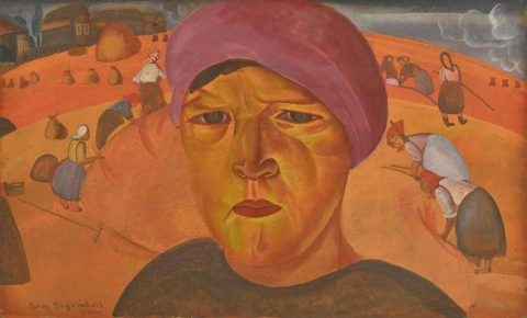ロシアの農民の女性 1923