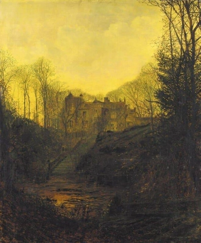 A Manor House In Autumn 1881
