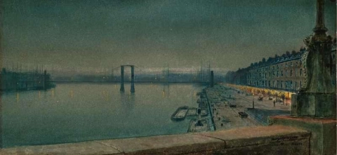 Una veduta di Rouen 1893