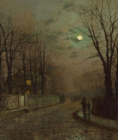 طريق مبلل، كنوستروب، يوركشاير، 1886