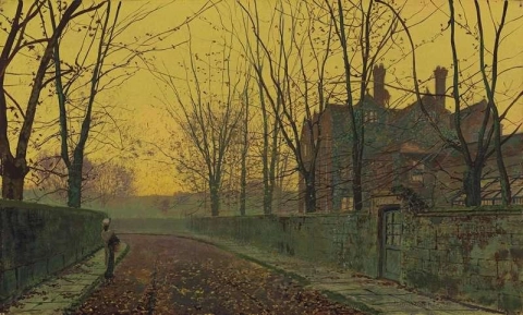An Autumnal Glow 1882