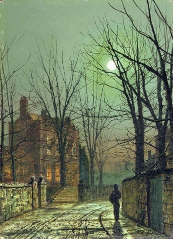 Bei Mondschein 1882