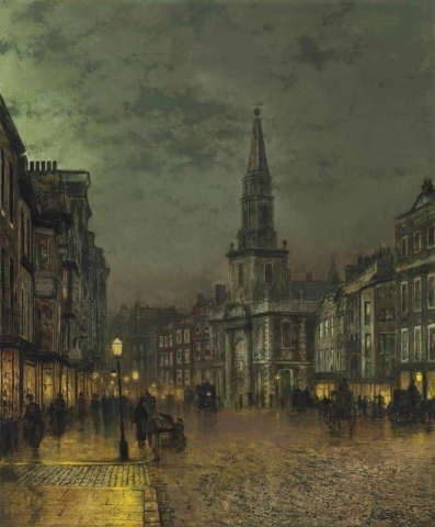 Блэкман-стрит, район Лондона, 1885 год.