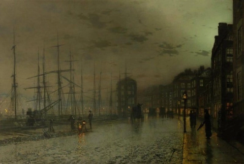 Glasgow Docks 1883