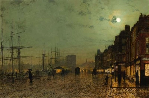 Glasgow Docks 1886
