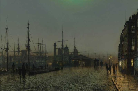 Hull Docks At Night