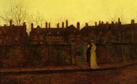 In The Golden Gloaming 1881