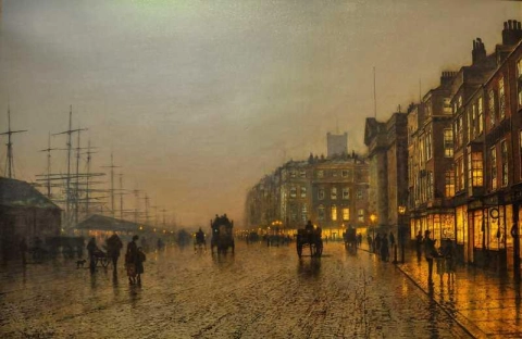 Liverpool från Wapping ca 1875