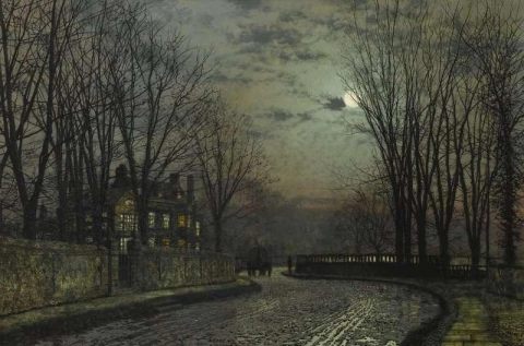 Månsken efter regn 1883