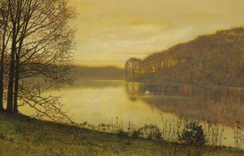 Roundhay Lake Leeds 1893
