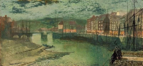 Whitby Docks 1876