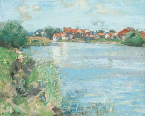 ضفة النهر 1888