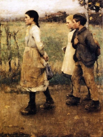 Skolkamrater 1884-85